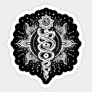 yoga Kundalini design Sticker